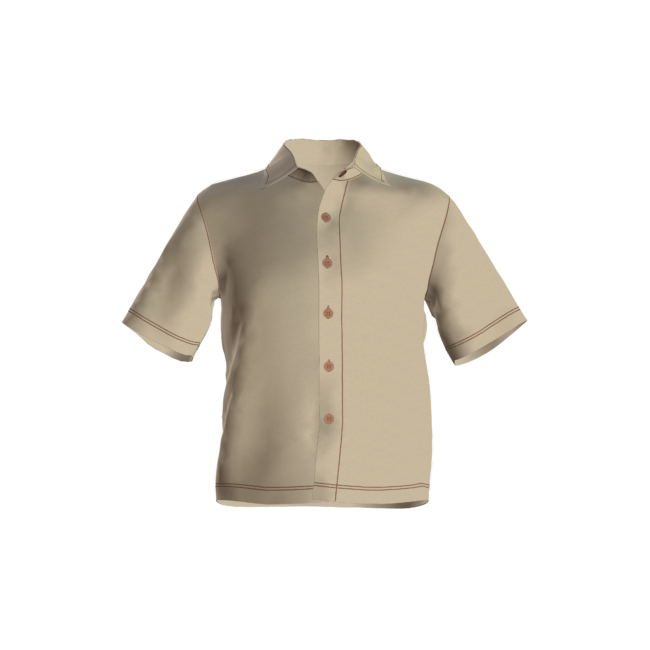 Camisa masculina frente